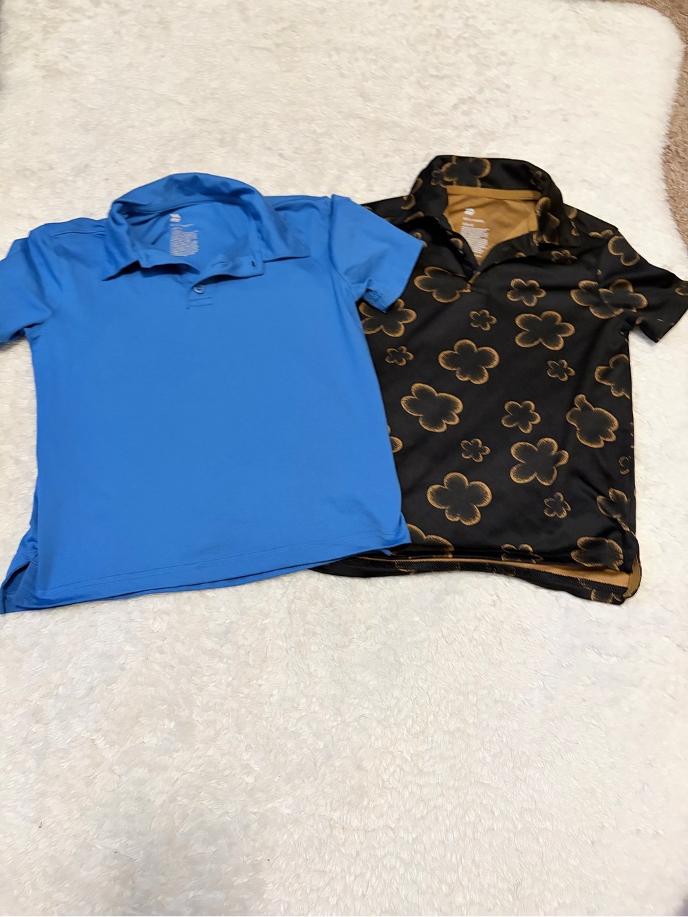 All In Motion XS Short-Sleeve Performance Polo Shirts 2-Piece Bundle